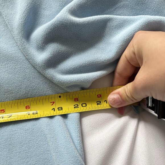 Womens Size Medium Pajama Top PJ Sweater Long Sleeve Blue Winter Ducks VTG 90s - Picture 4 of 6